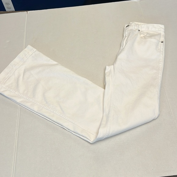 RALPH LAUREN WHITE HIGH RISE FLARE JEANS SIZE 28 - Picture 17 of 17